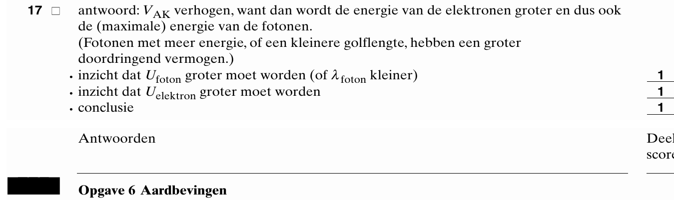 beoordelingsmodel vraag 17