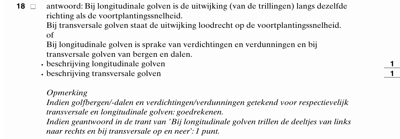beoordelingsmodel vraag 18