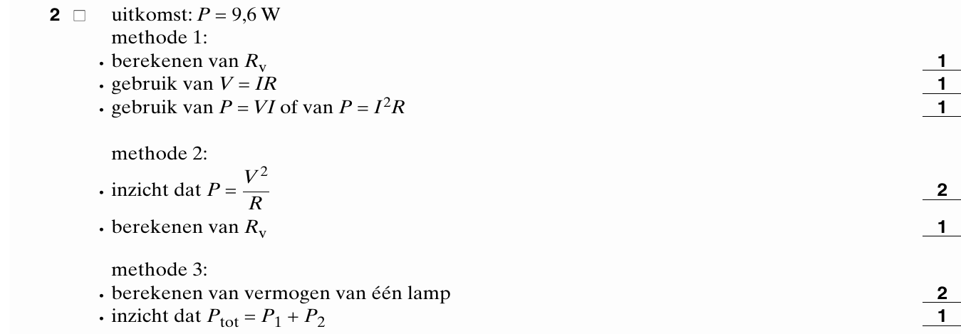 beoordelingsmodel vraag 2