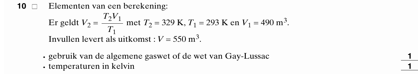 beoordelingsmodel vraag 10