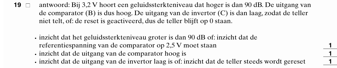 beoordelingsmodel vraag 19