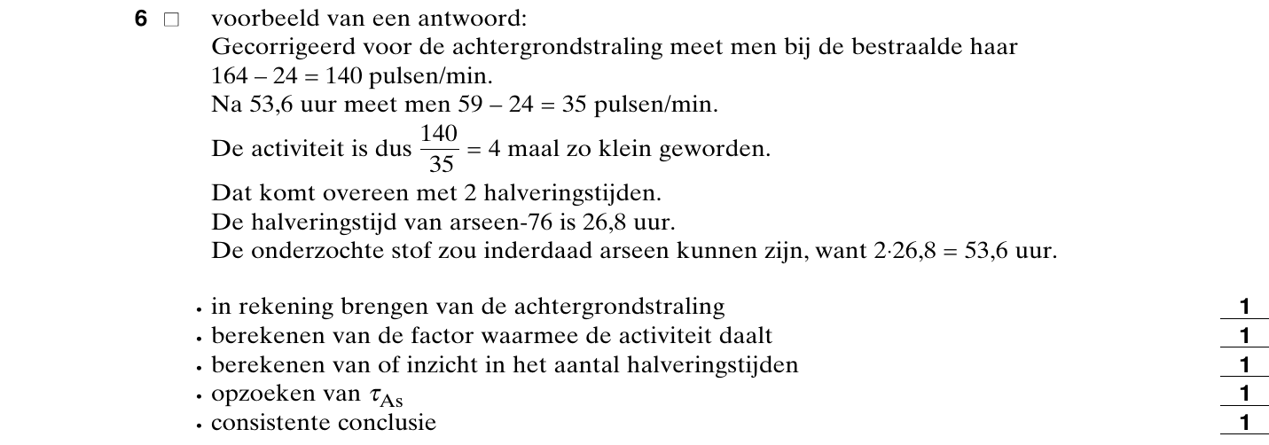 beoordelingsmodel vraag 6