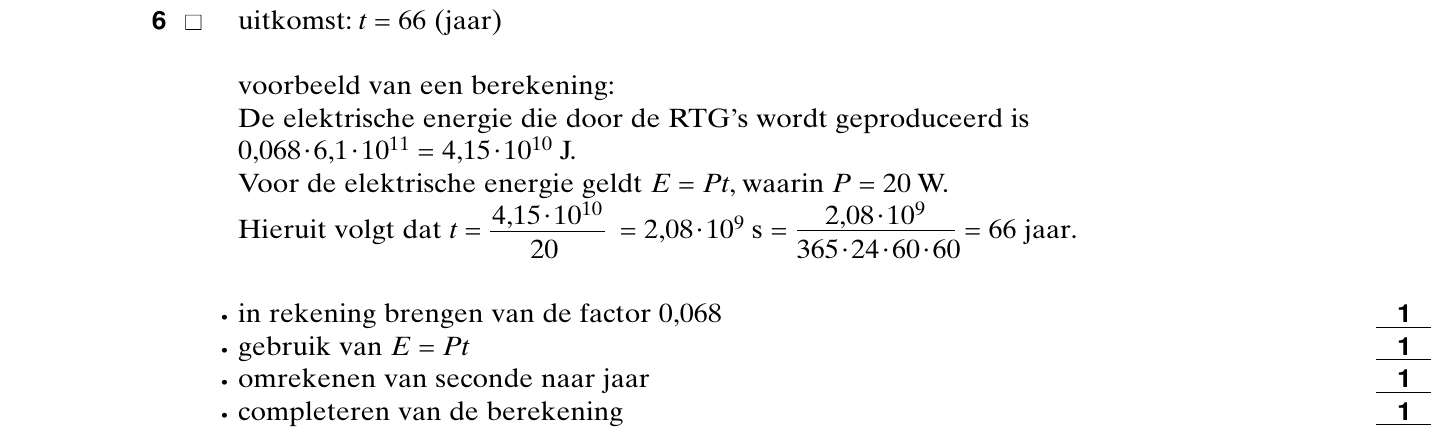 beoordelingsmodel vraag 6
