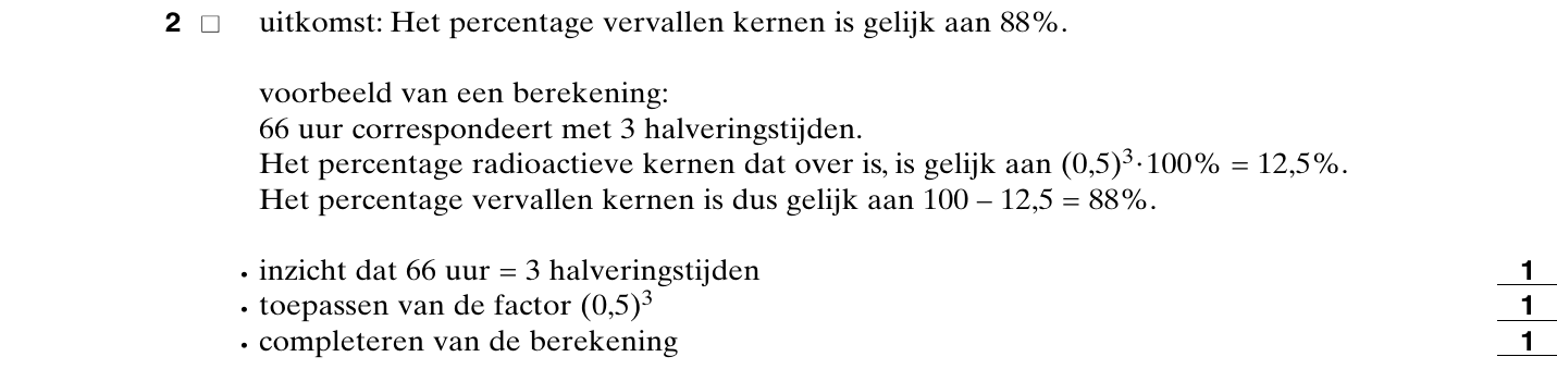 beoordelingsmodel vraag 2