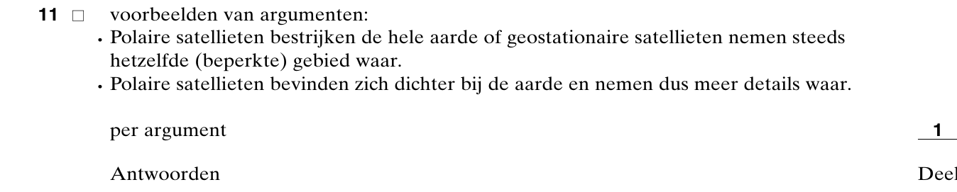 beoordelingsmodel vraag 11