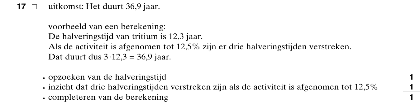 beoordelingsmodel vraag 17