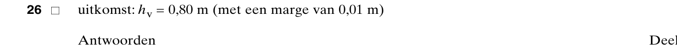 beoordelingsmodel vraag 26