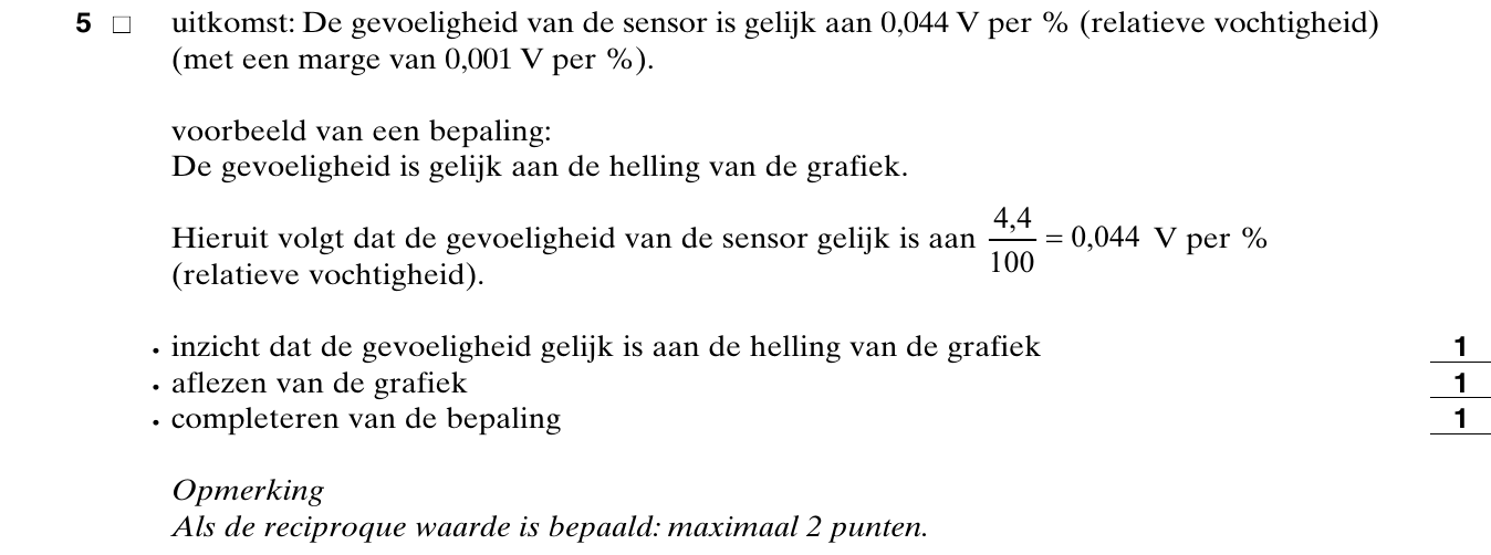 beoordelingsmodel vraag 5