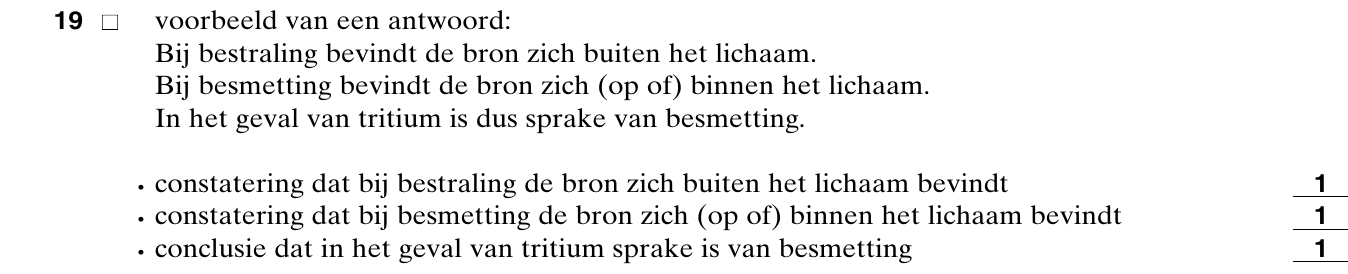 beoordelingsmodel vraag 19