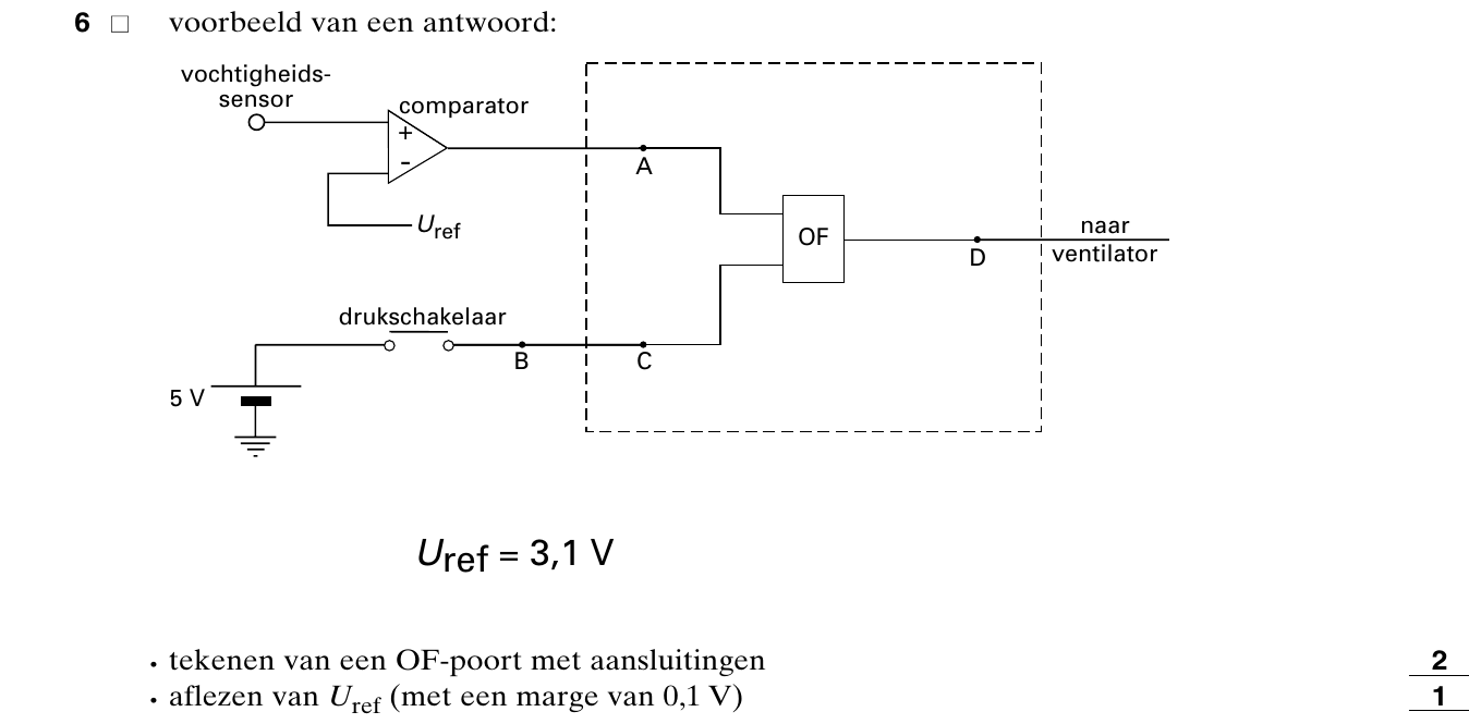beoordelingsmodel vraag 6