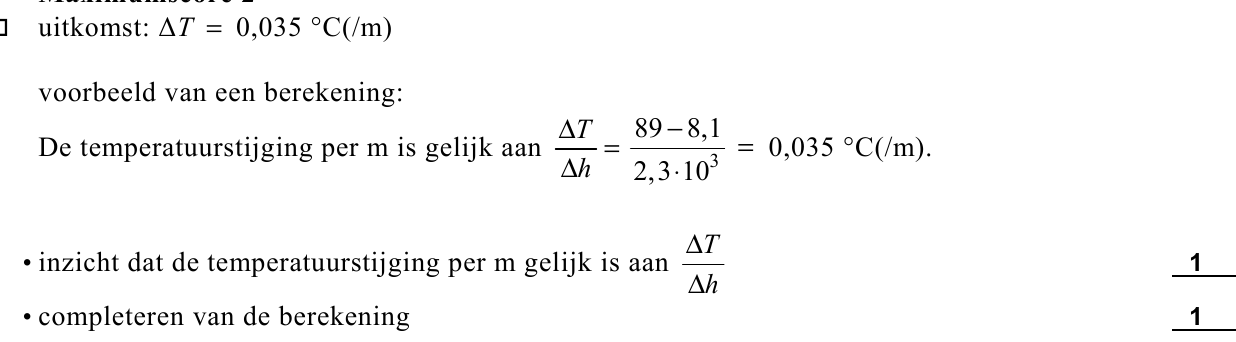 beoordelingsmodel vraag 8