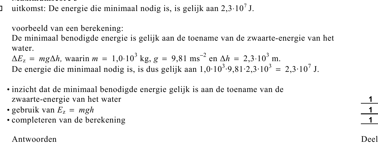 beoordelingsmodel vraag 10