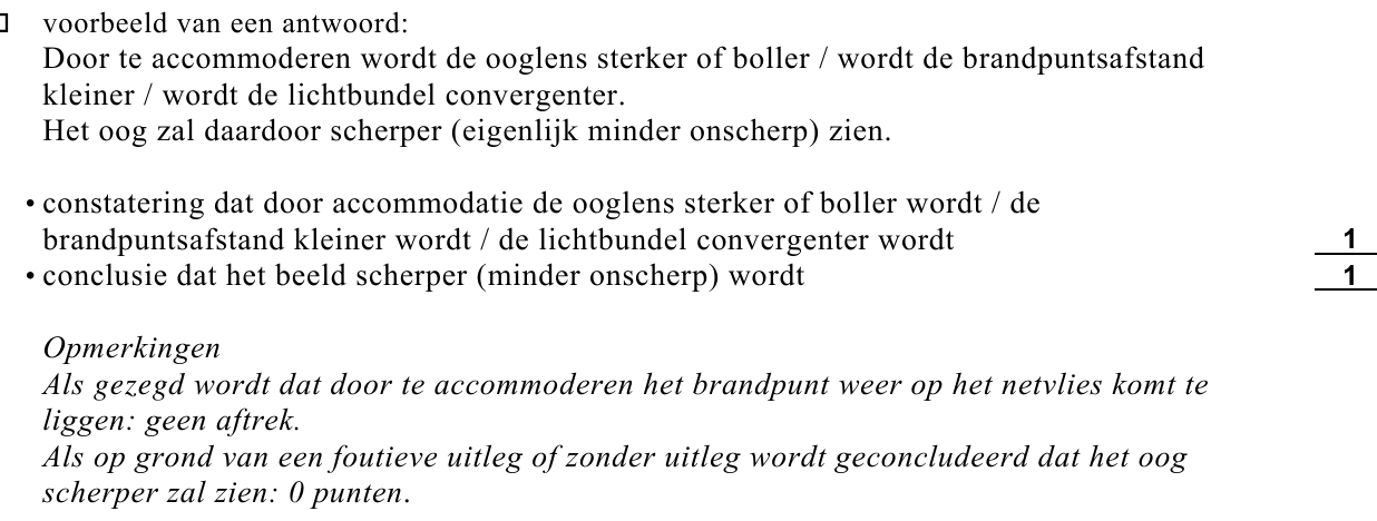 beoordelingsmodel vraag 20