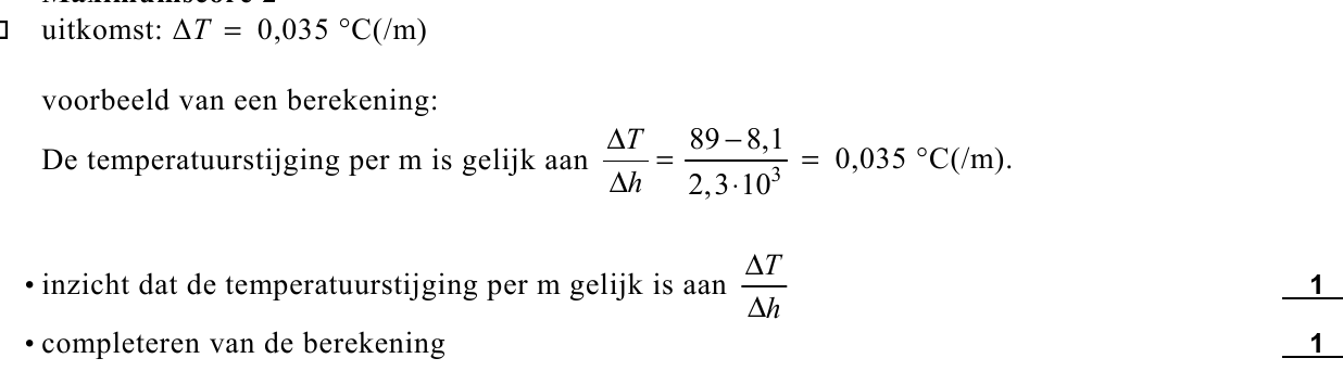 beoordelingsmodel vraag 8