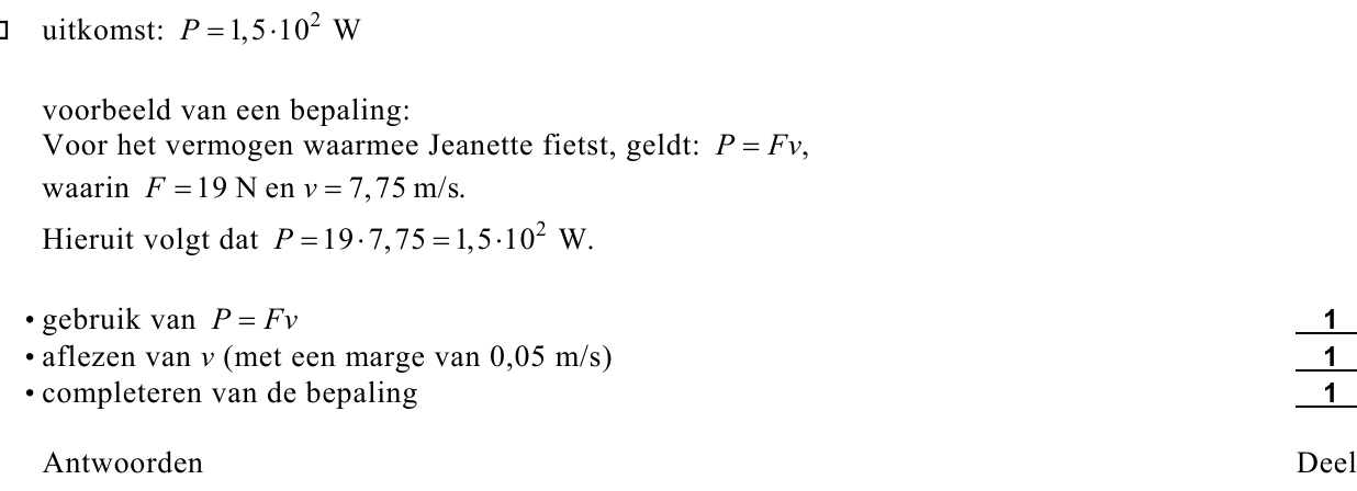 beoordelingsmodel vraag 25