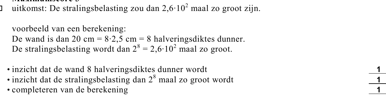 beoordelingsmodel vraag 25