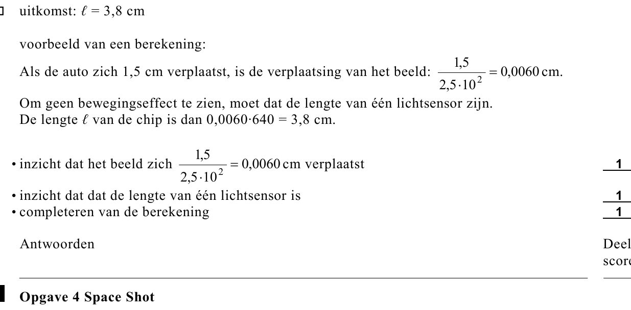 beoordelingsmodel vraag 15