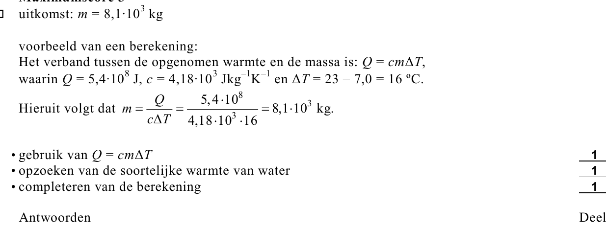 beoordelingsmodel vraag 18