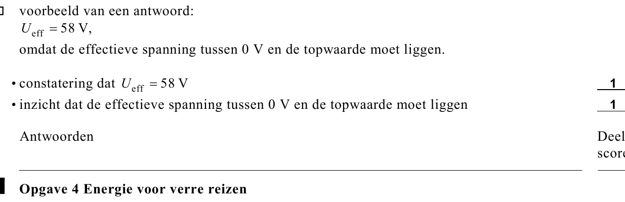 beoordelingsmodel vraag 13