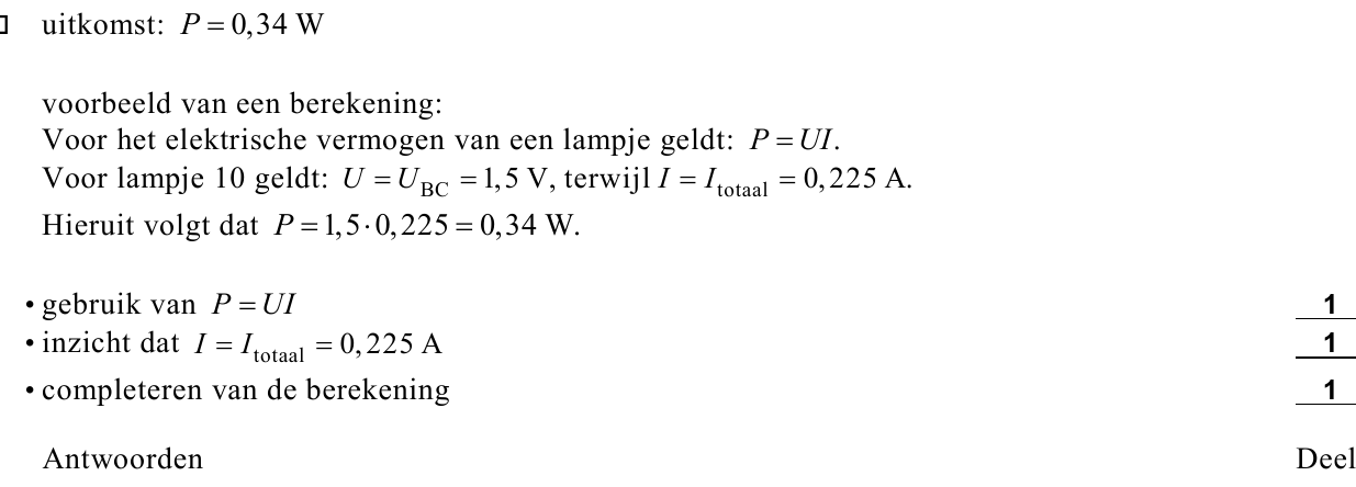 beoordelingsmodel vraag 18