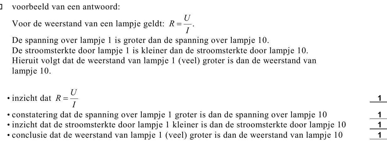 beoordelingsmodel vraag 19