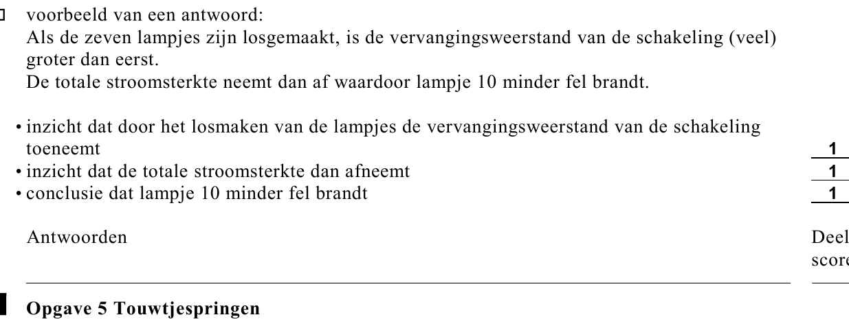 beoordelingsmodel vraag 20
