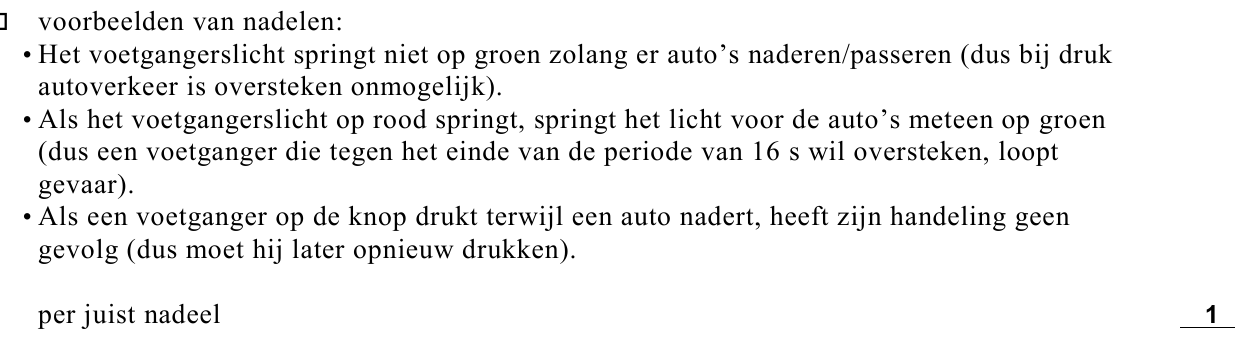 beoordelingsmodel vraag 25