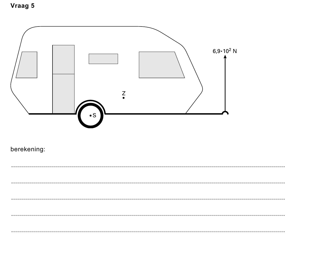 uitwerkbijlage bij vraag 5