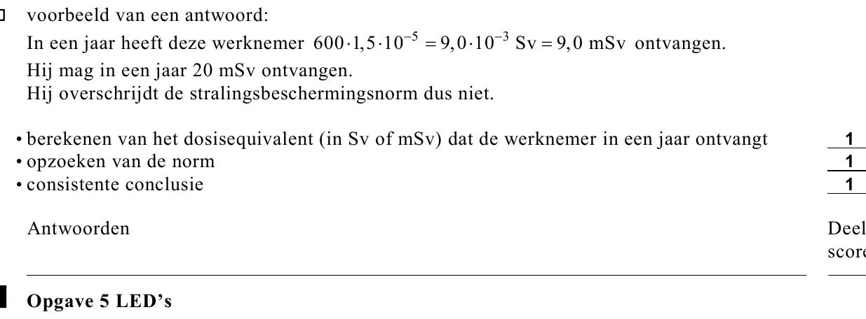 beoordelingsmodel vraag 20