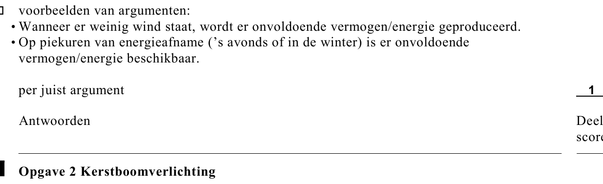 beoordelingsmodel vraag 5