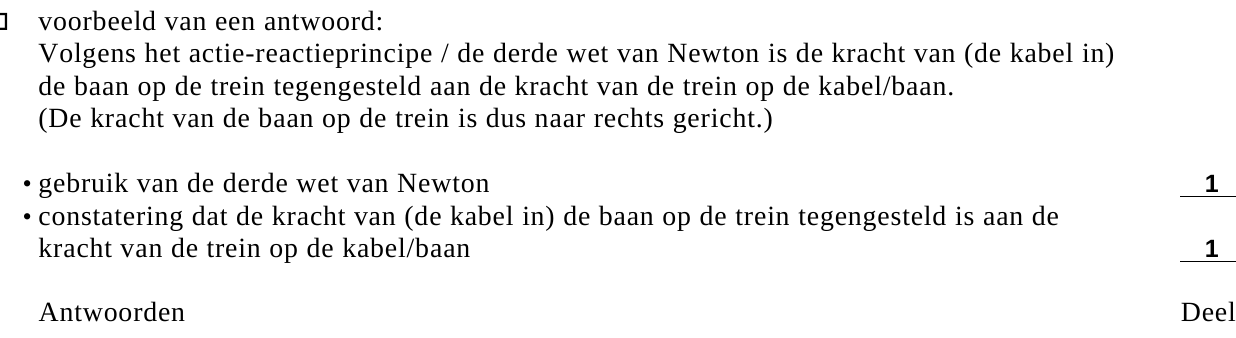 beoordelingsmodel vraag 12