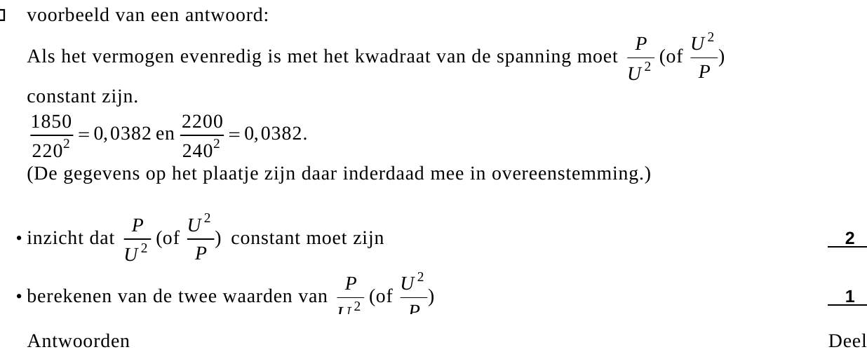 beoordelingsmodel vraag 19