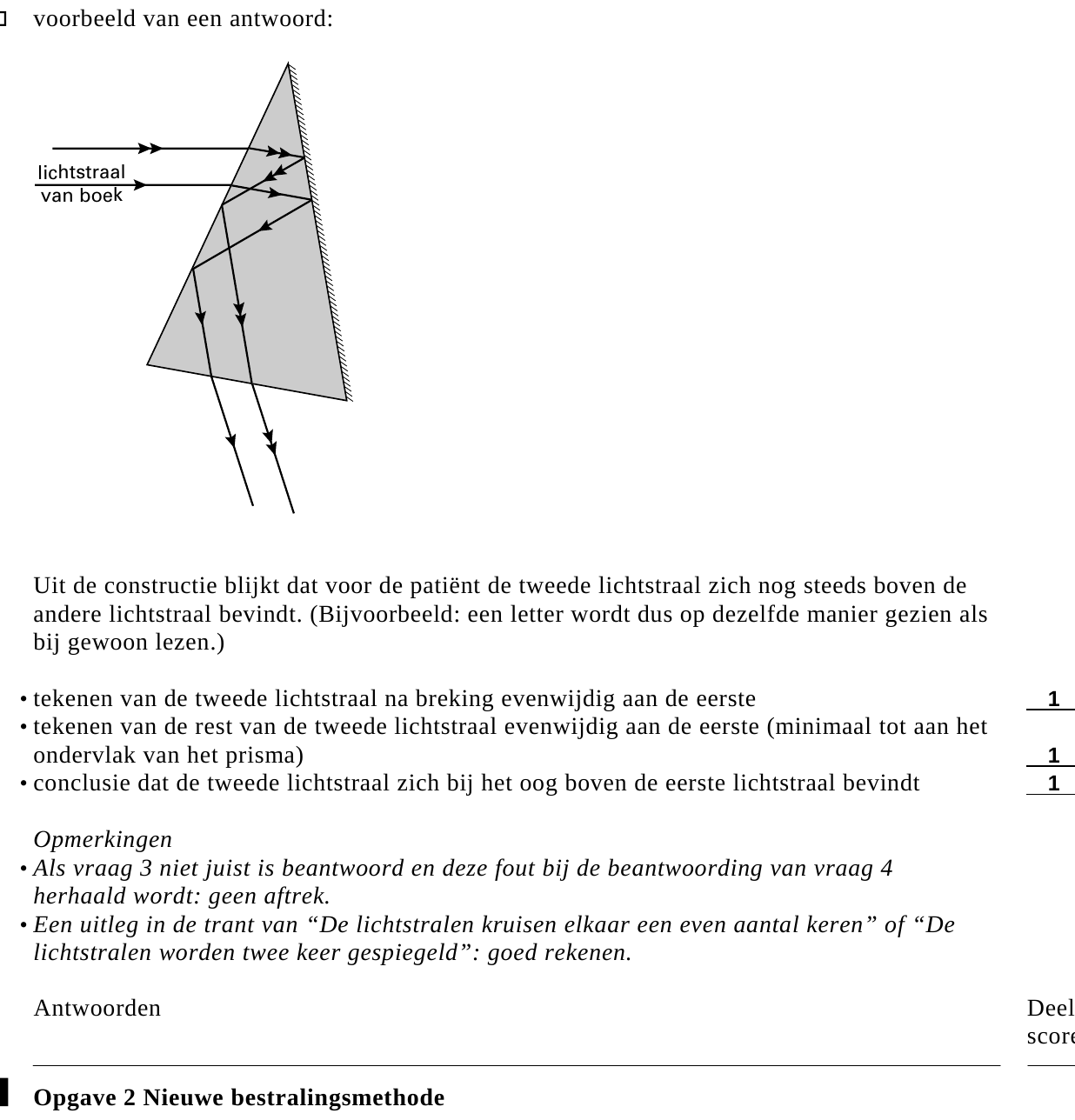 beoordelingsmodel vraag 4