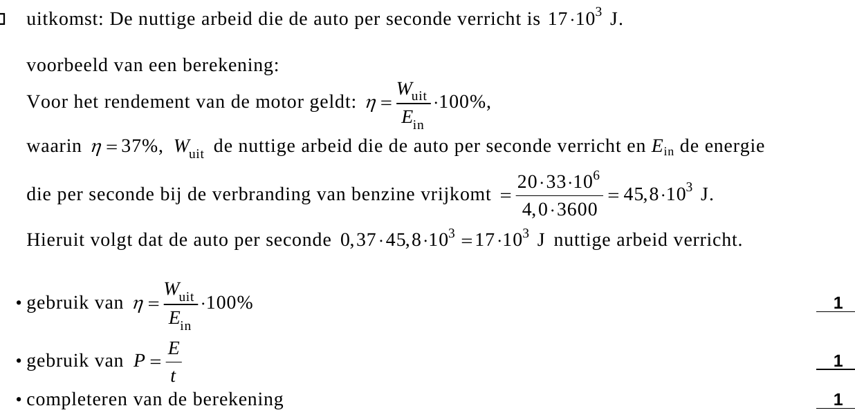 beoordelingsmodel vraag 23