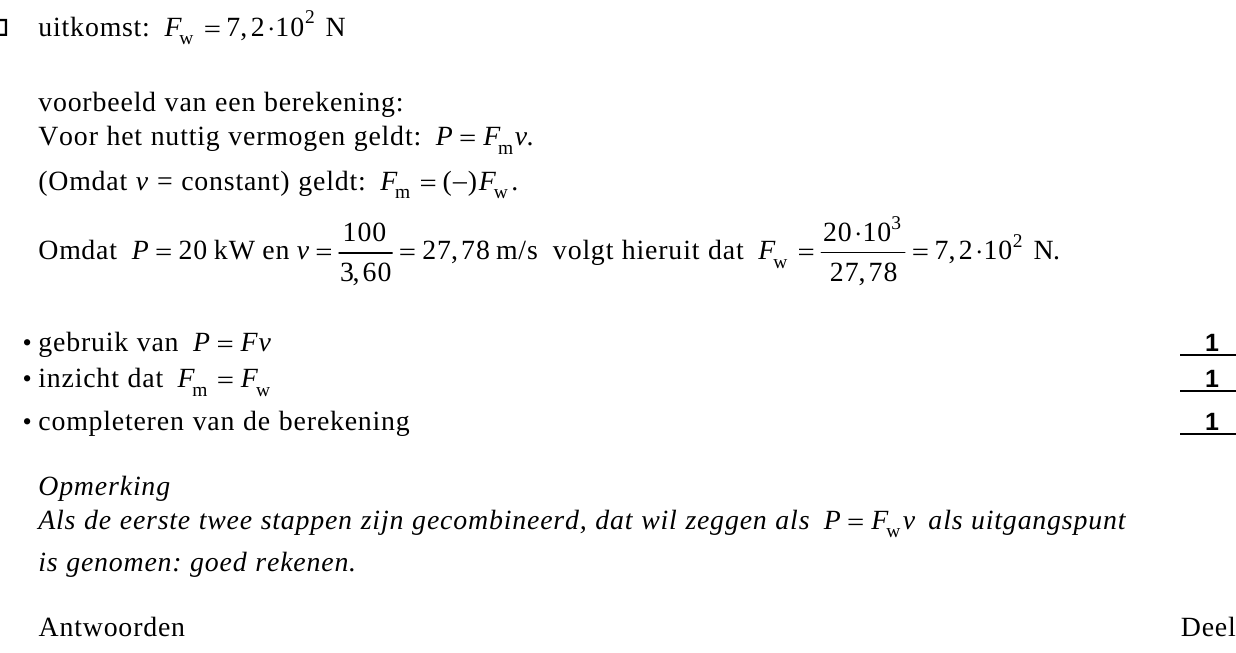 beoordelingsmodel vraag 13