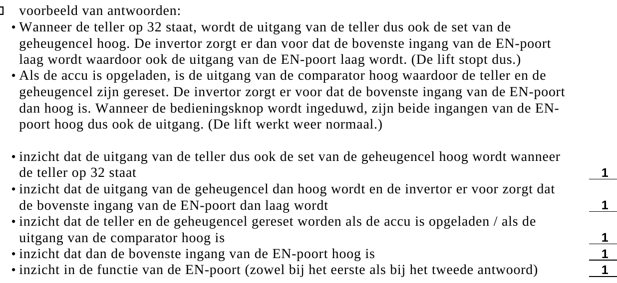 beoordelingsmodel vraag 26