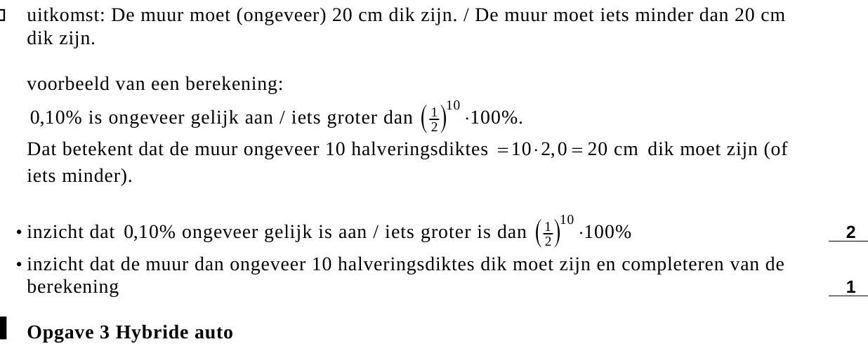 beoordelingsmodel vraag 9