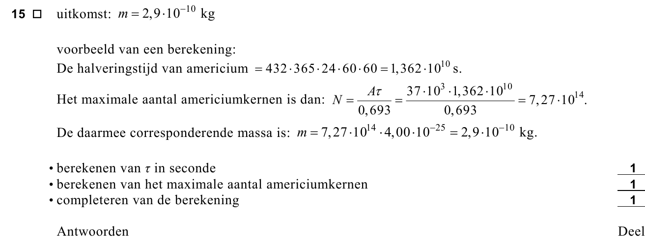 beoordelingsmodel vraag 15