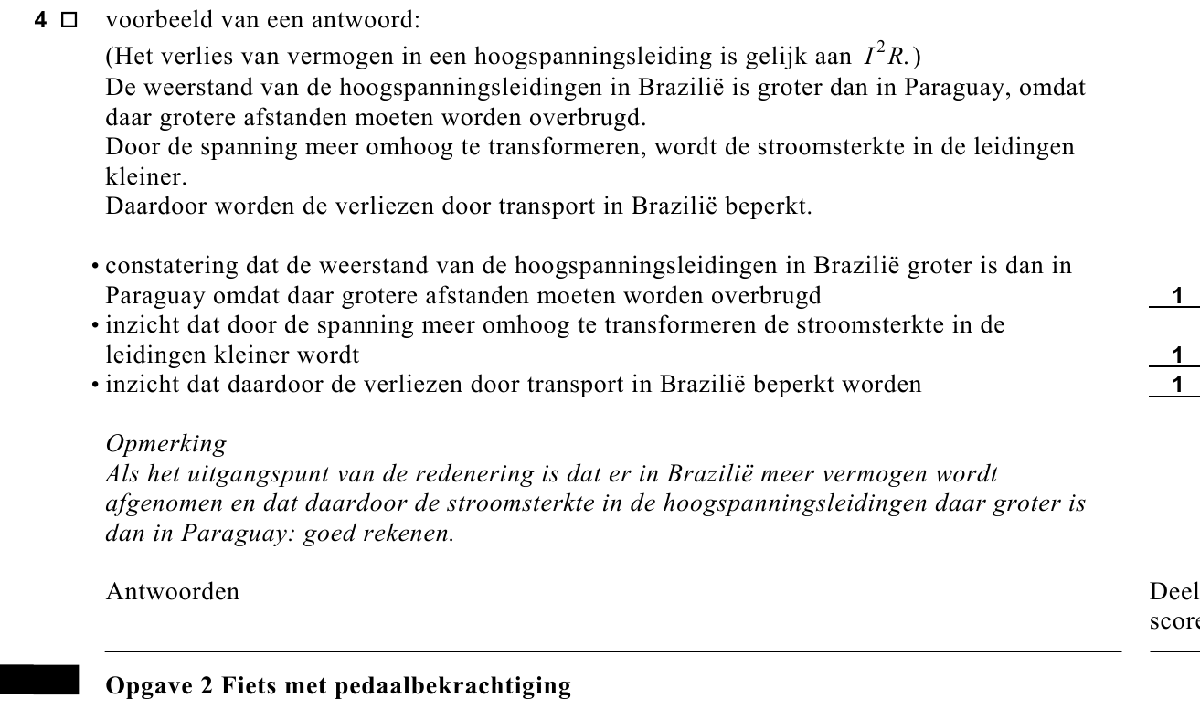 beoordelingsmodel vraag 4