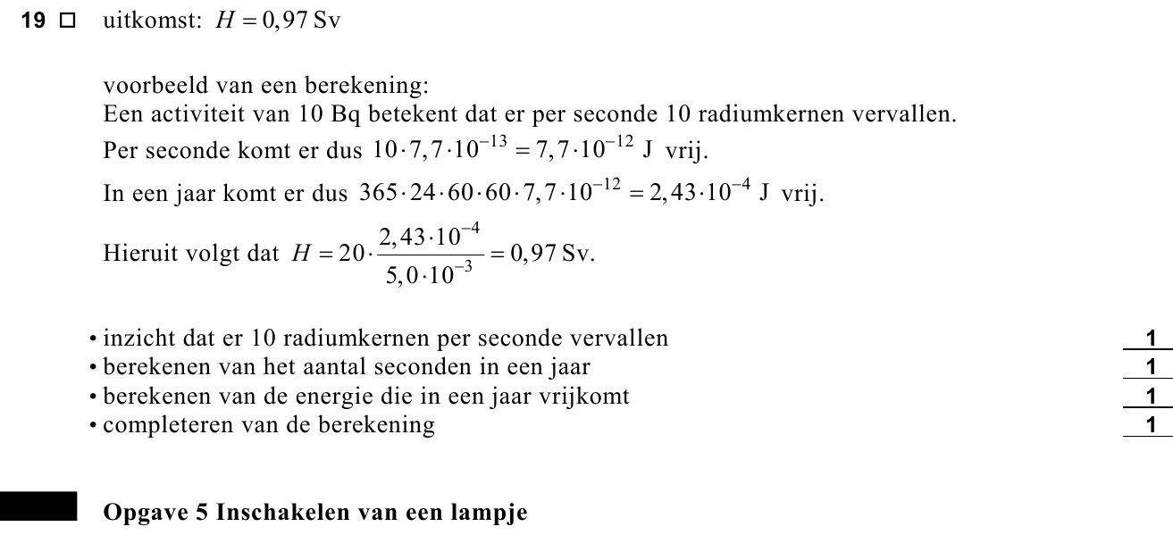 beoordelingsmodel vraag 19