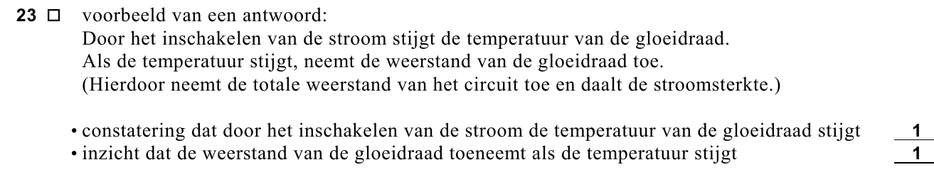 beoordelingsmodel vraag 23