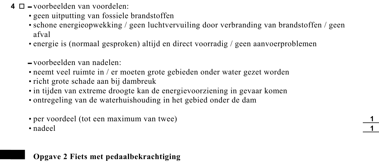 beoordelingsmodel vraag 4