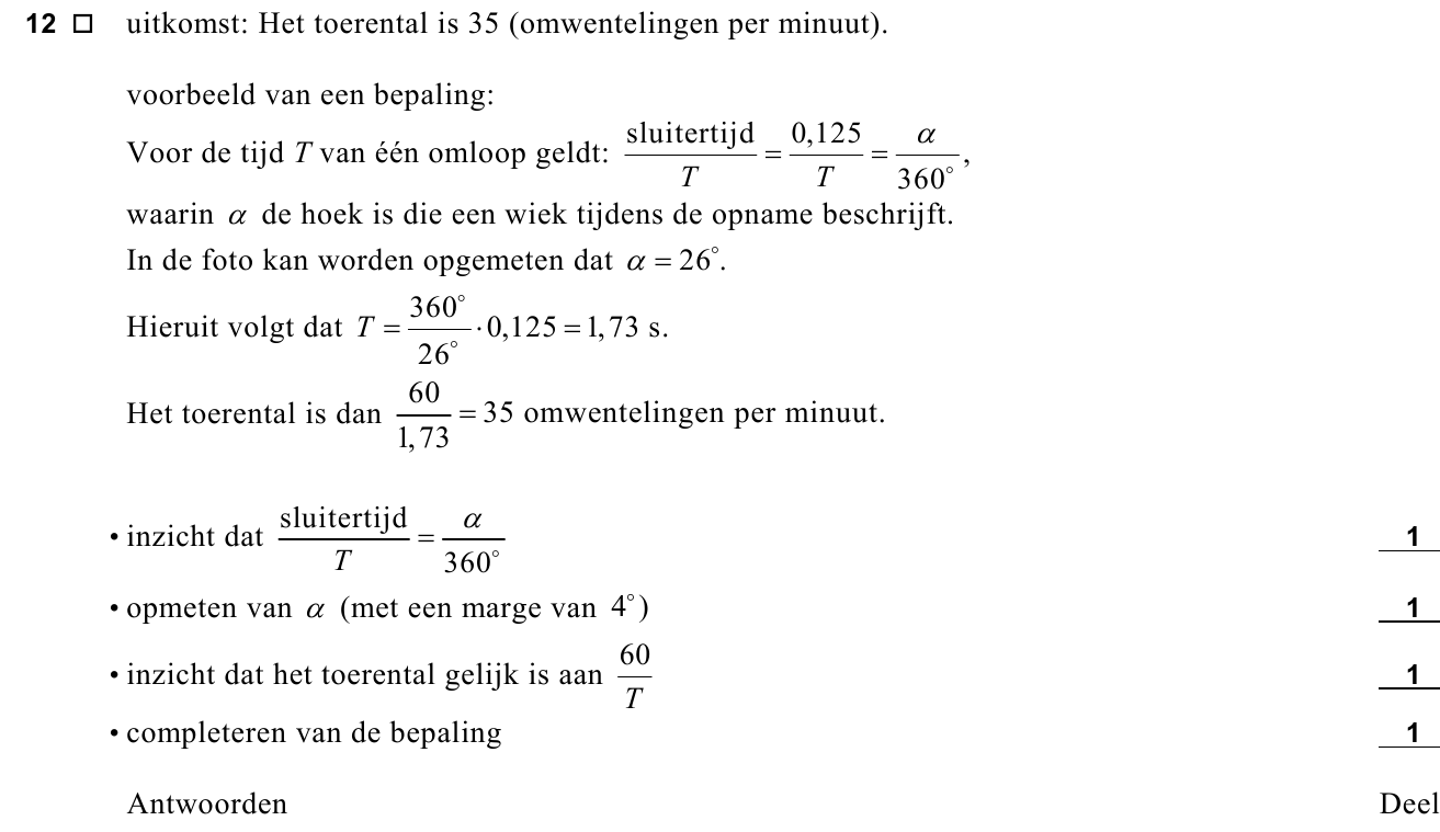 beoordelingsmodel vraag 12