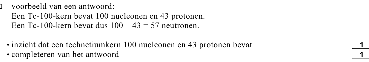 beoordelingsmodel vraag 18