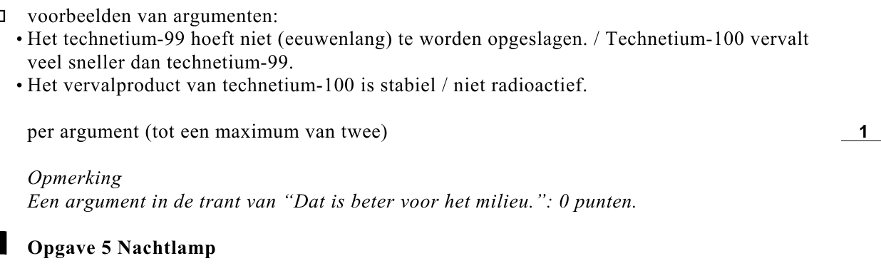 beoordelingsmodel vraag 22