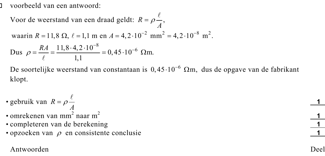 beoordelingsmodel vraag 9
