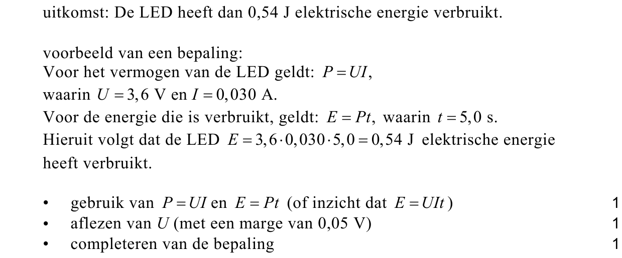beoordelingsmodel vraag 11