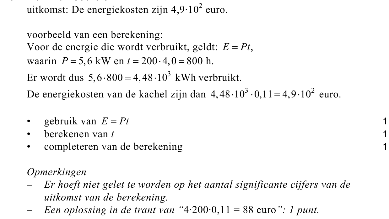 beoordelingsmodel vraag 13