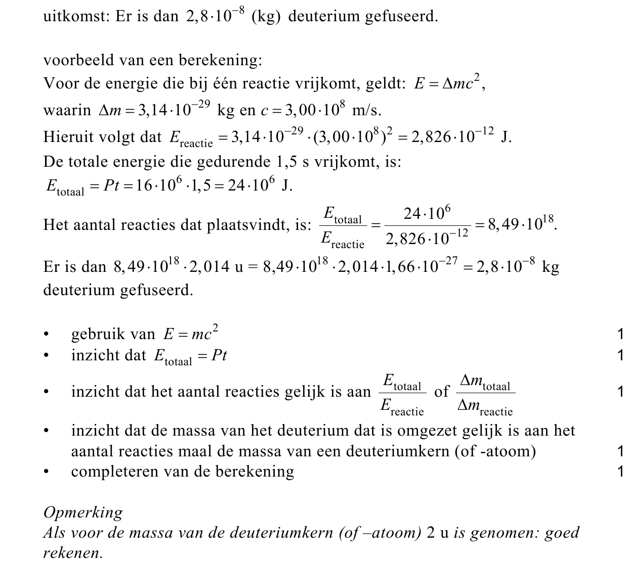 beoordelingsmodel vraag 21