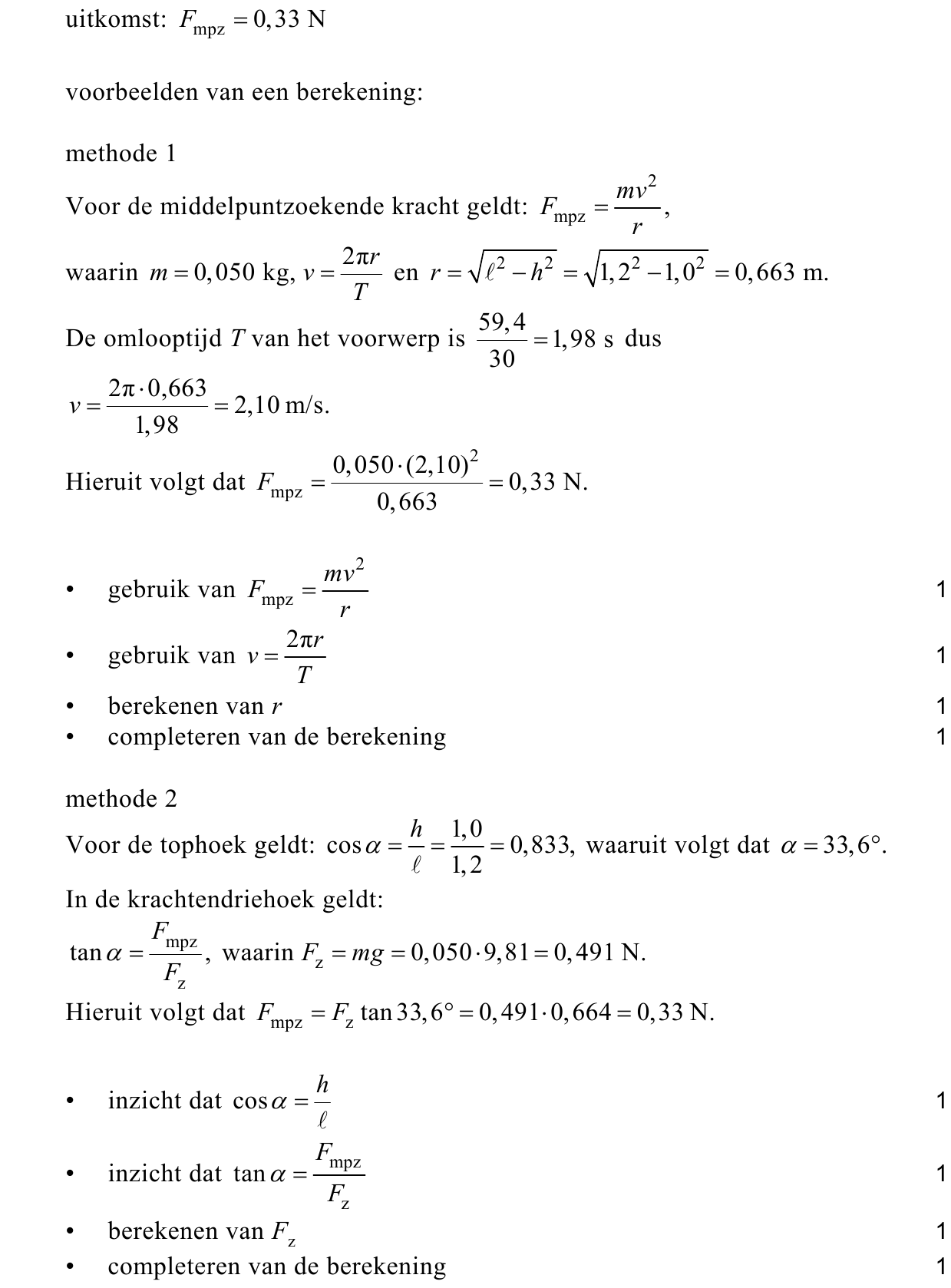 beoordelingsmodel vraag 24